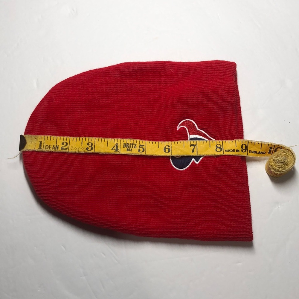NWOT NFL Houston Texans red beanie hat - Picture 5 of 5